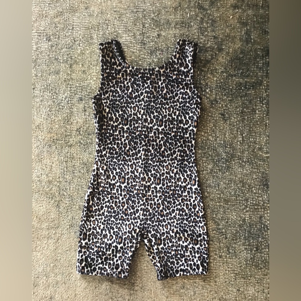 Girl’s Leopard Leotard